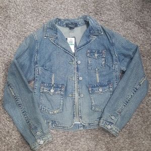 NWT Rampage Denim Jacket
